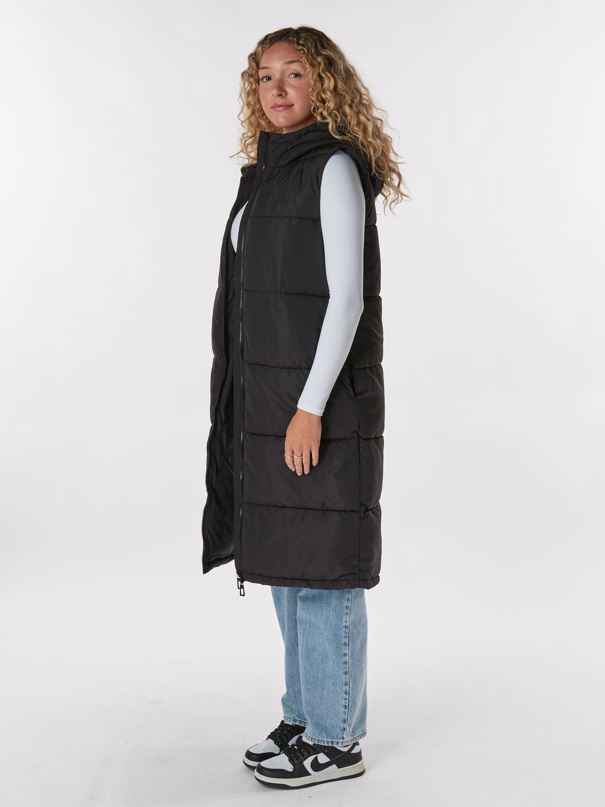 Alina Long Vest