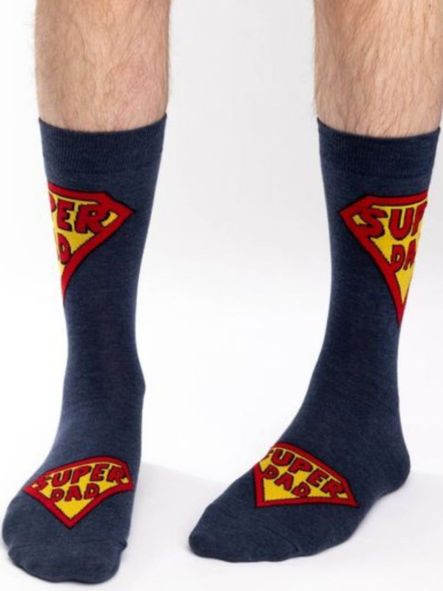 Super Dad Crew Socks