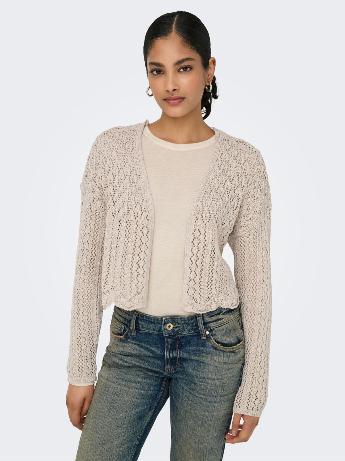 Nola 7/8 Life Open Cardigan