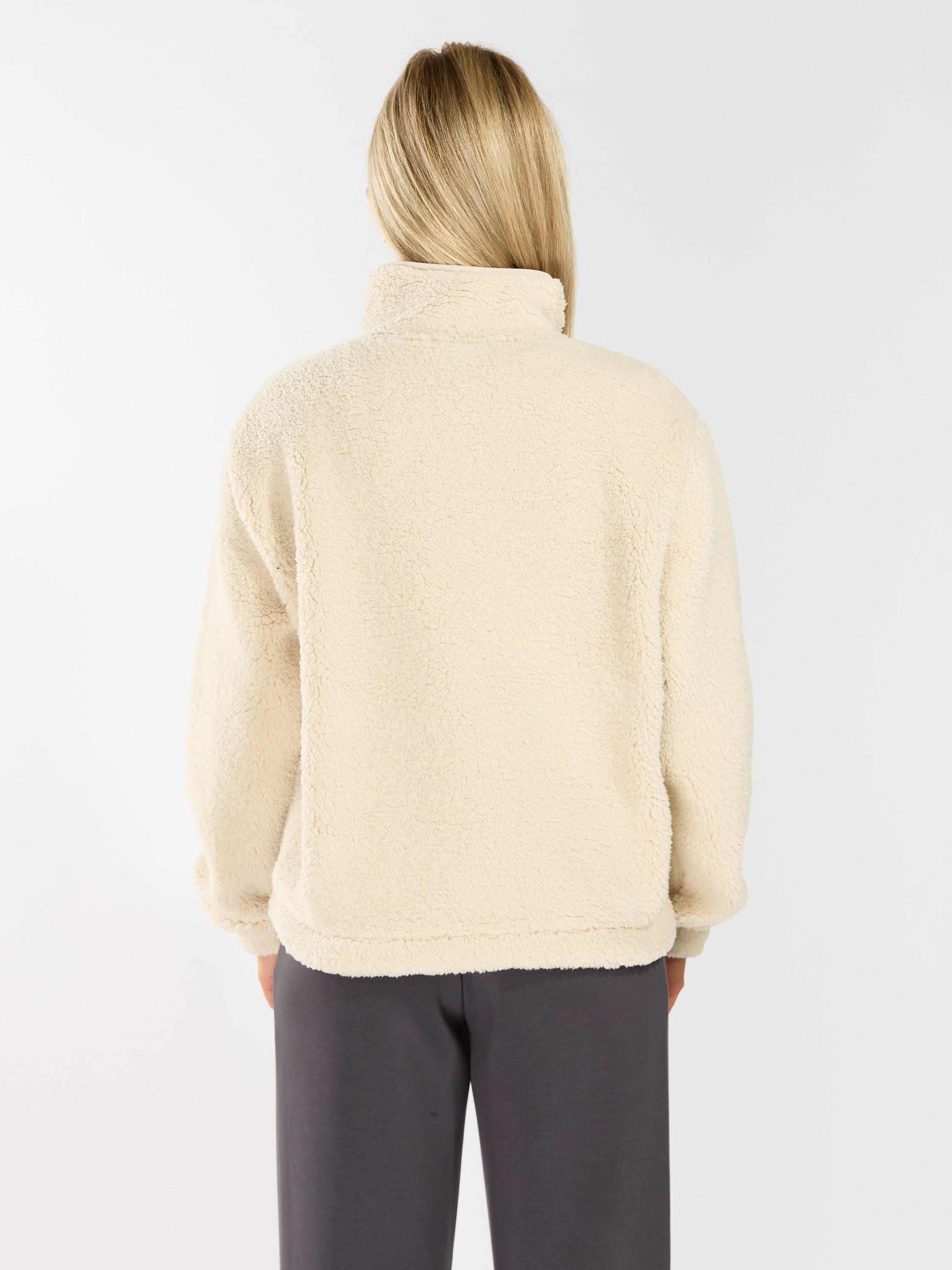 New Dallas Long Sleeve High-Neck Zip Top