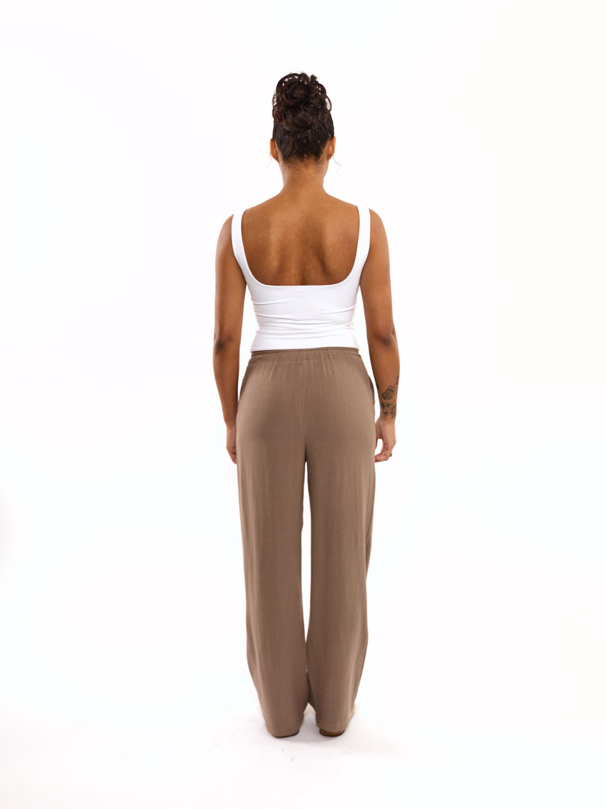 Siesta Pull-Up Linen Pant