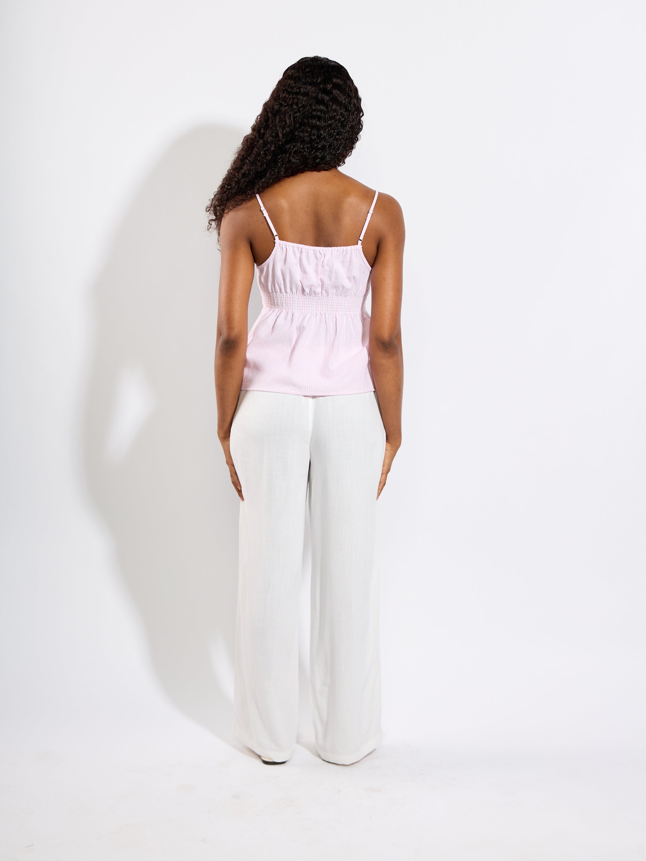 Siesta Pull-Up Linen Pant