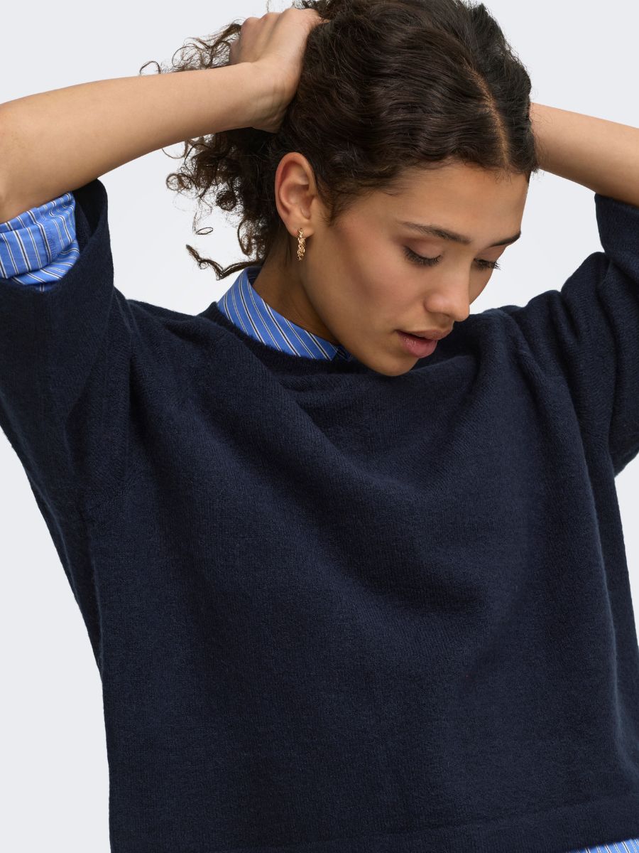Only Simoni 3/4 Knit Pullover