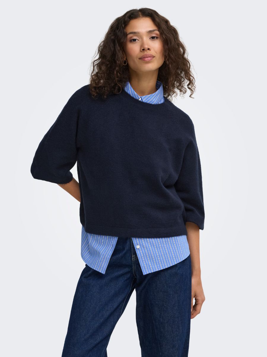 Only Simoni 3/4 Knit Pullover