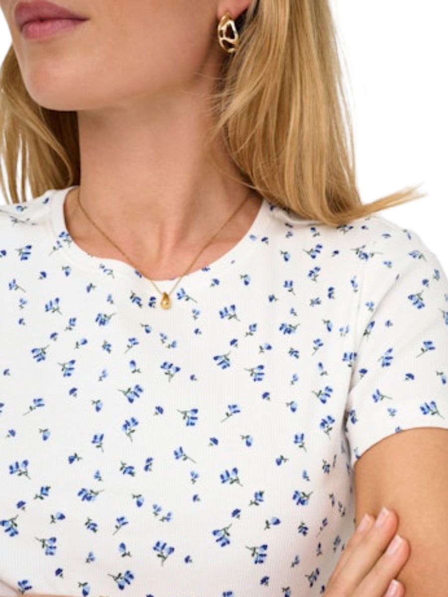 Fenja Life Short Sleeve All-Over Print Top