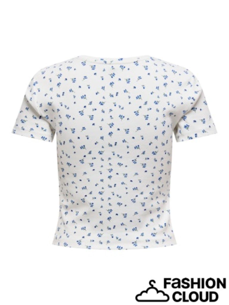 Fenja Life Short Sleeve All-Over Print Top