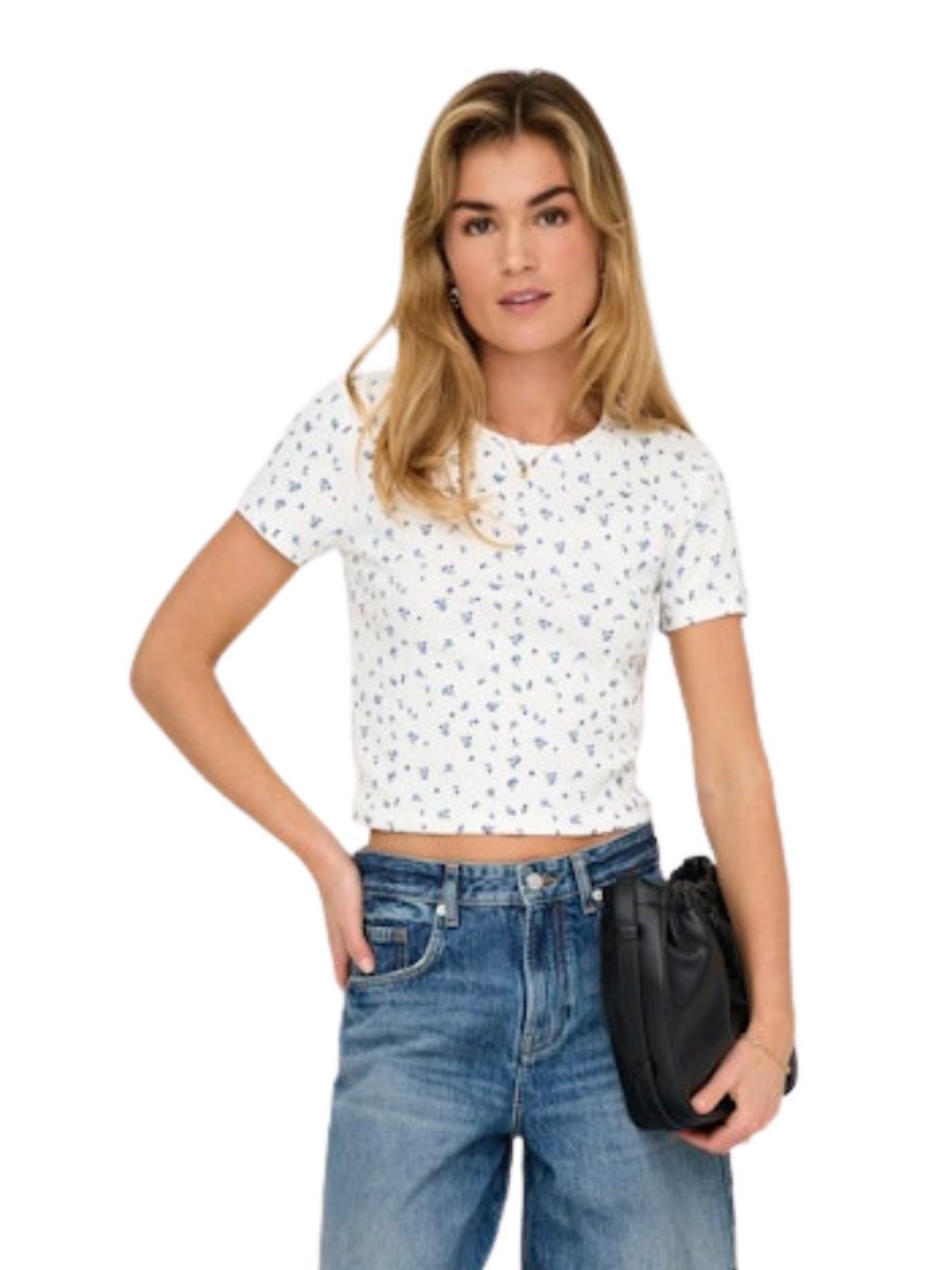 Fenja Life Short Sleeve All-Over Print Top