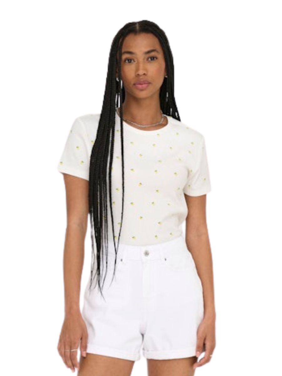 Fenja Life Short Sleeve All-Over Print Top