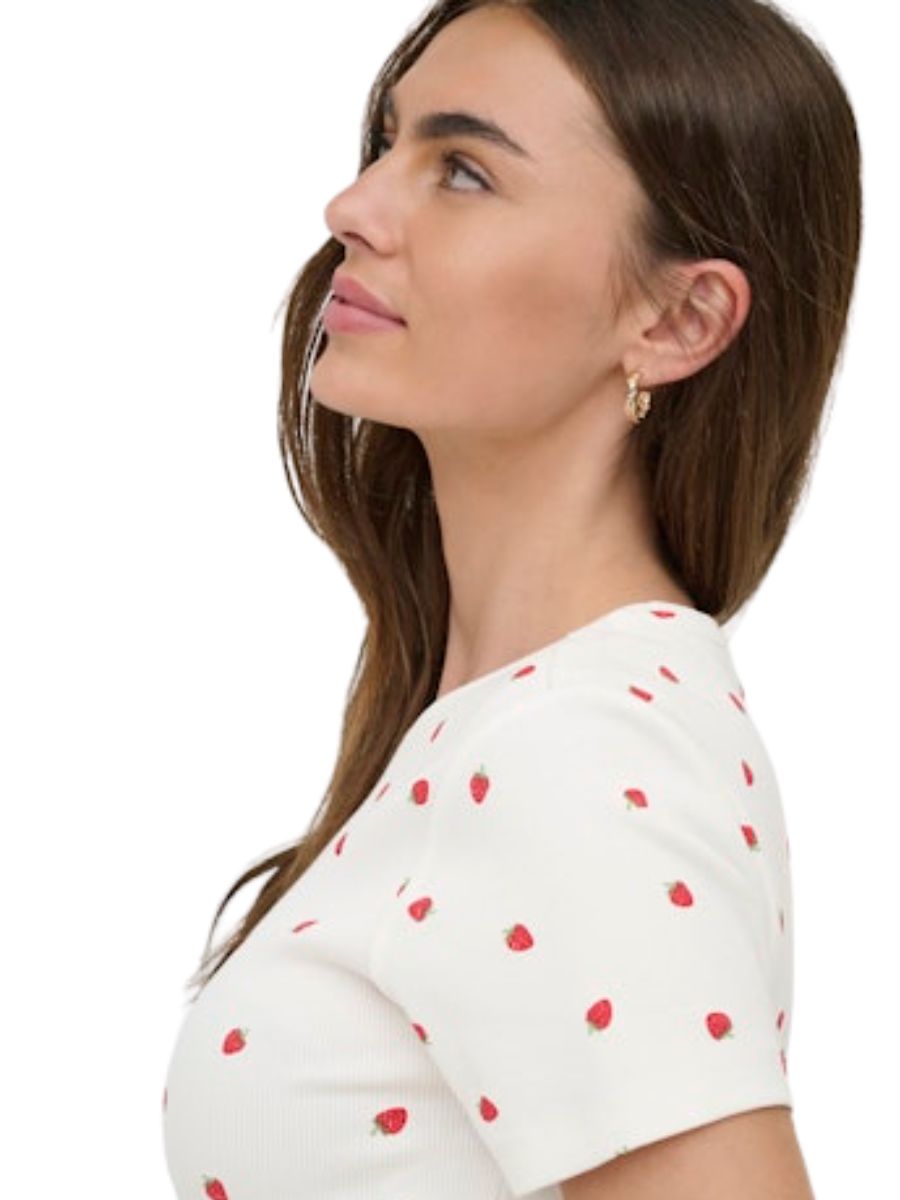 Fenja Life Short Sleeve All-Over Print Top