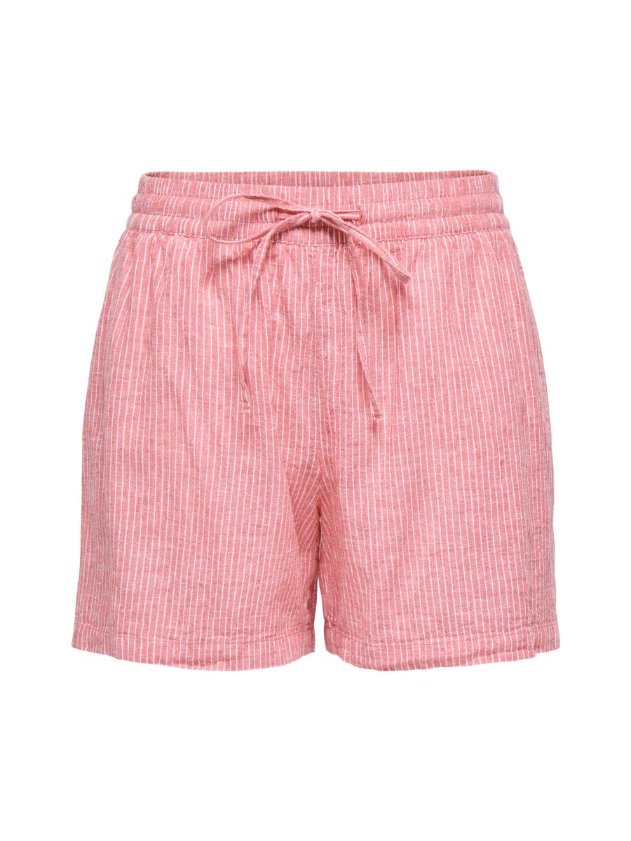 Mila Linen High Waisted Shorts