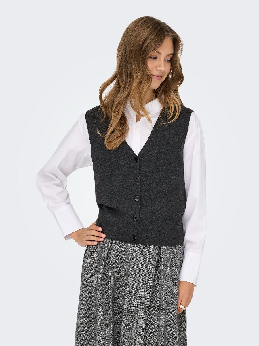 Billie Sleeveless Knit Vest