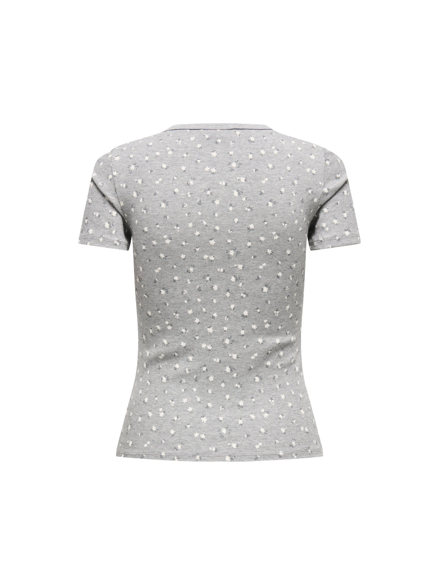 Lucky Short Sleeve Printed T-Shirt
