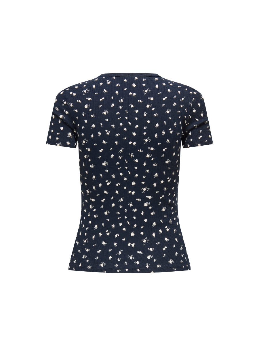 Lucky Short Sleeve Printed T-Shirt