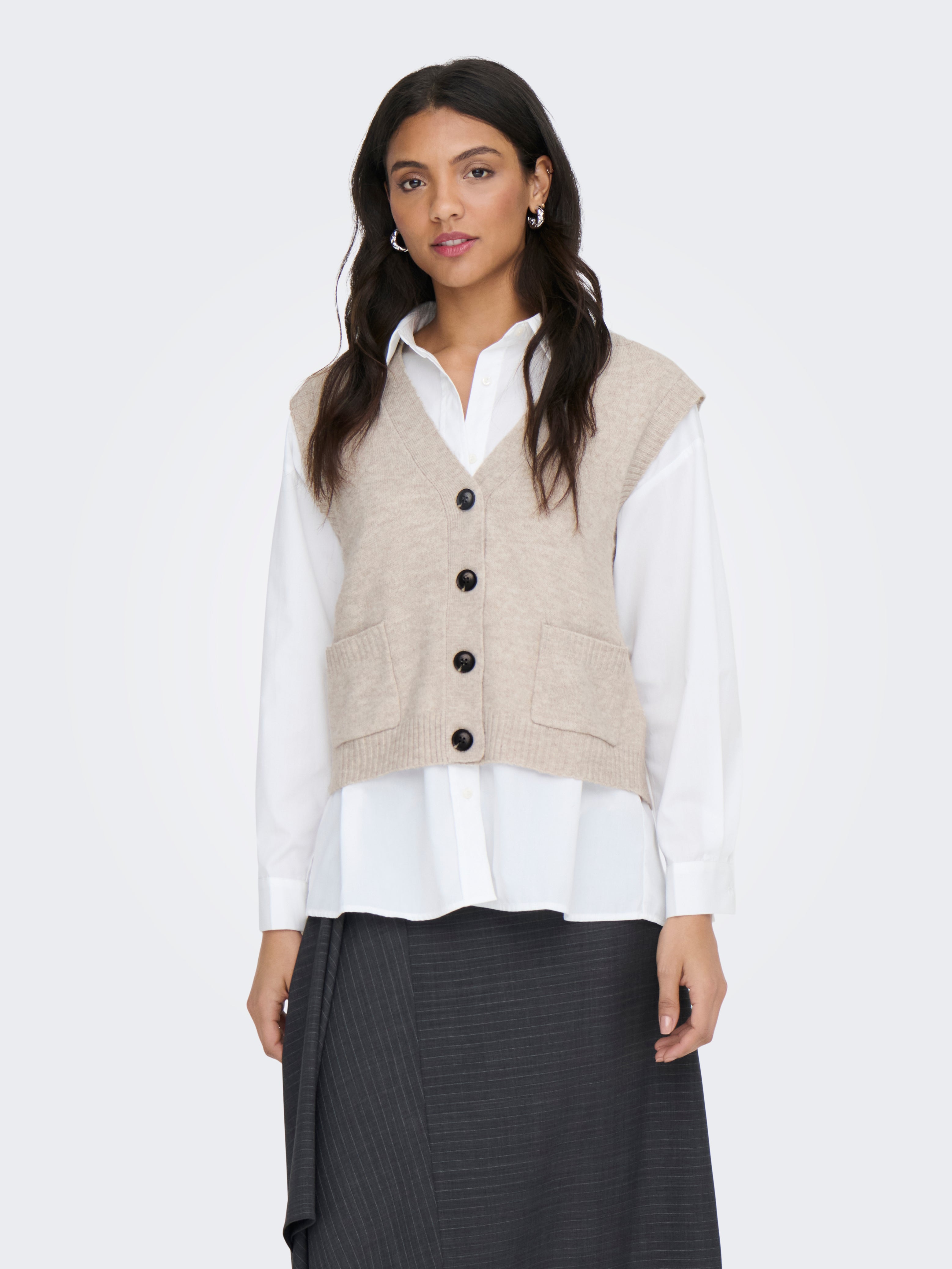 Super Life V-Neck Sweater Vest