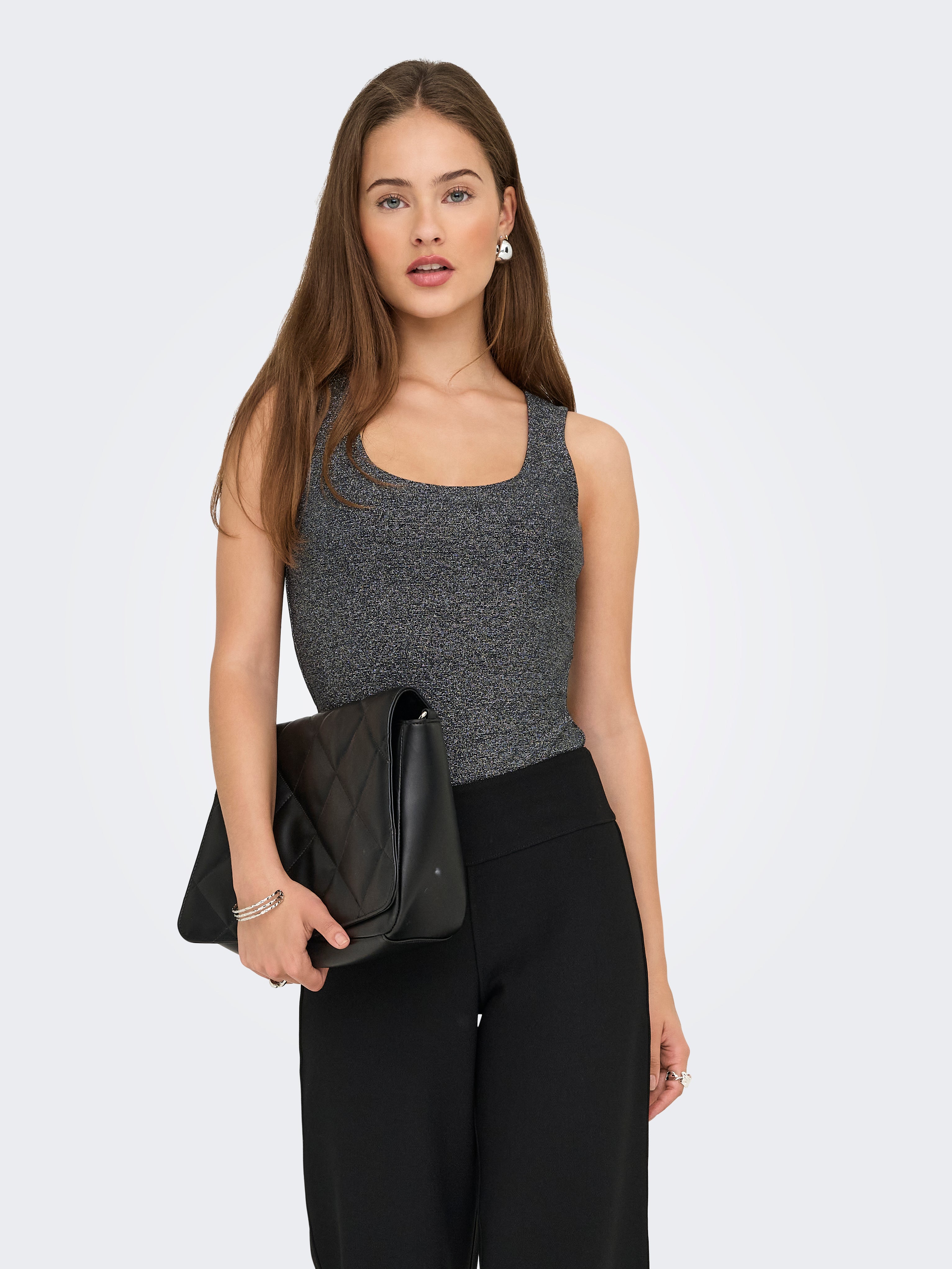 Lea Glitter 2-Way Top