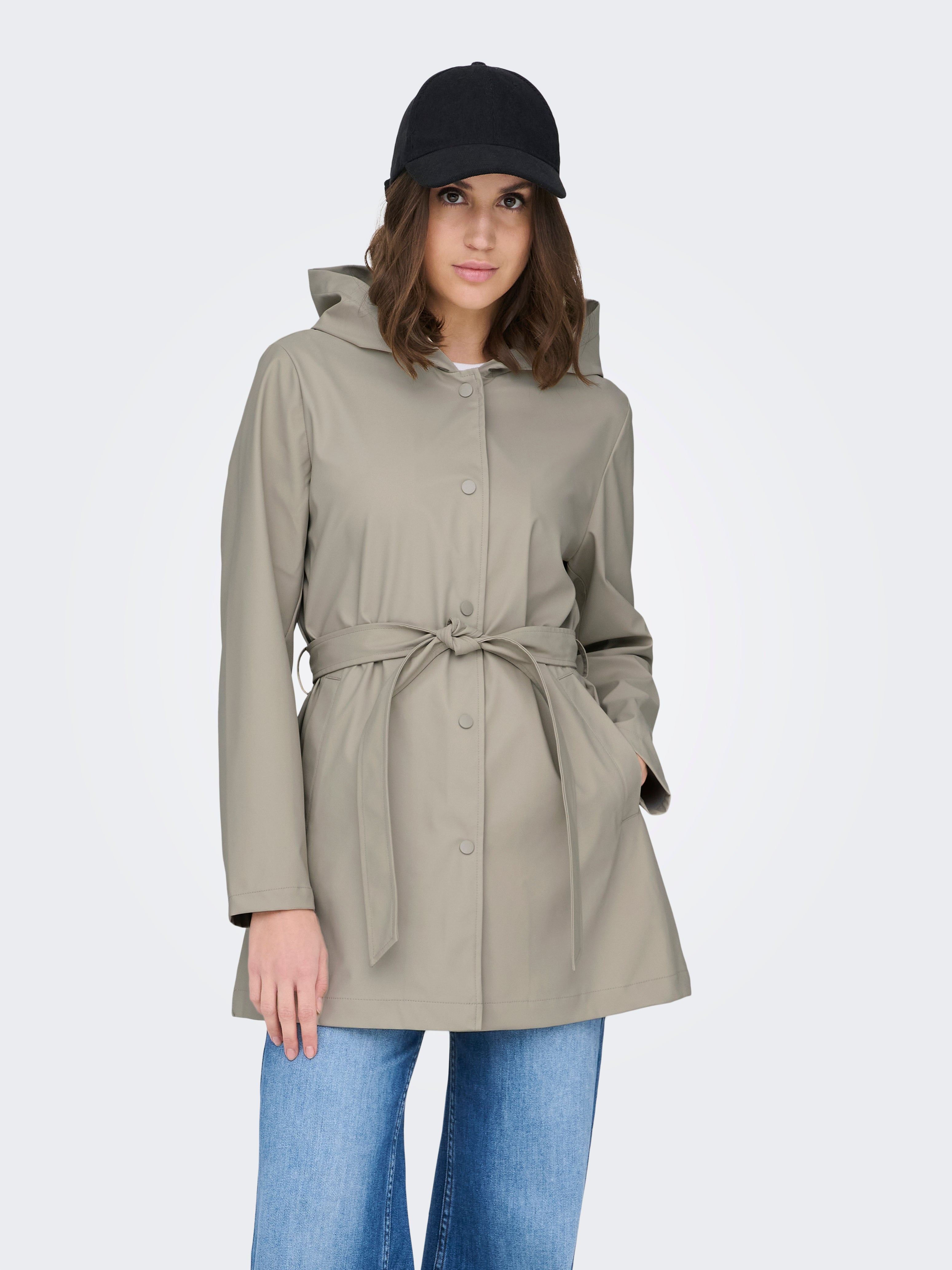Only Elisa Belted Raincoat