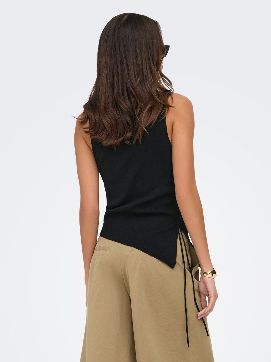 Only Milo O-Neck String Top