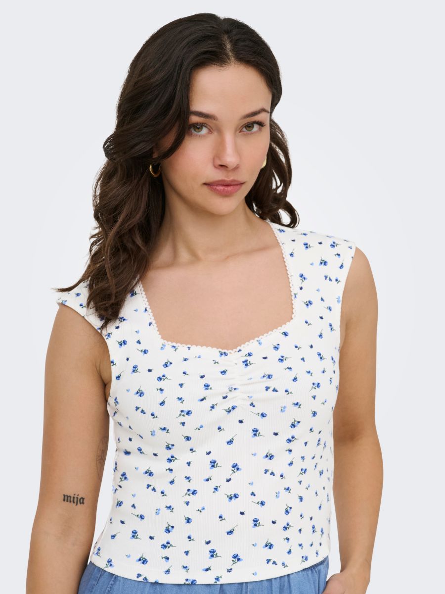 Only Fenja Short Sleeve Top