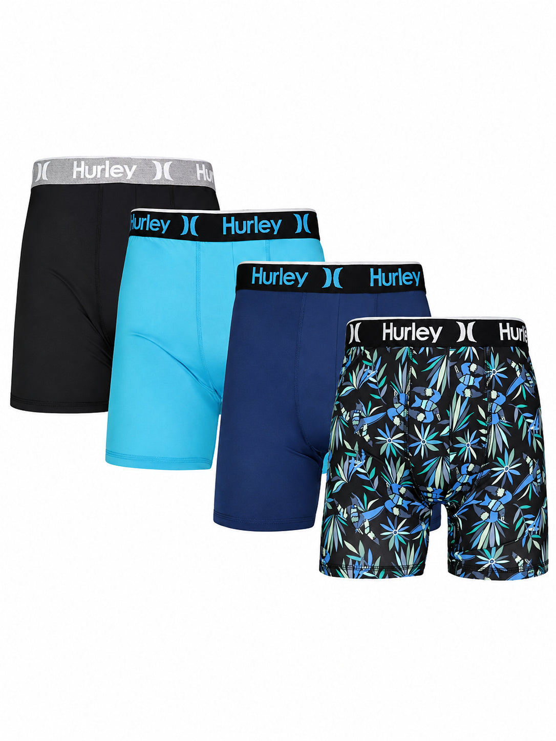 Hurley 4-Pack Regrind Boxer Brief