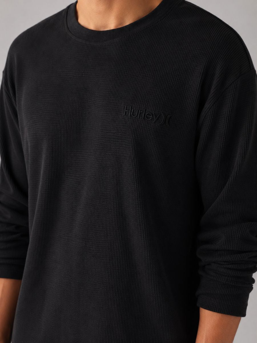 Hurley One & Only Long Sleeve Thermal Crewneck