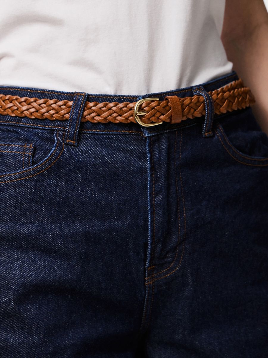 Avery Leather Braided Belt