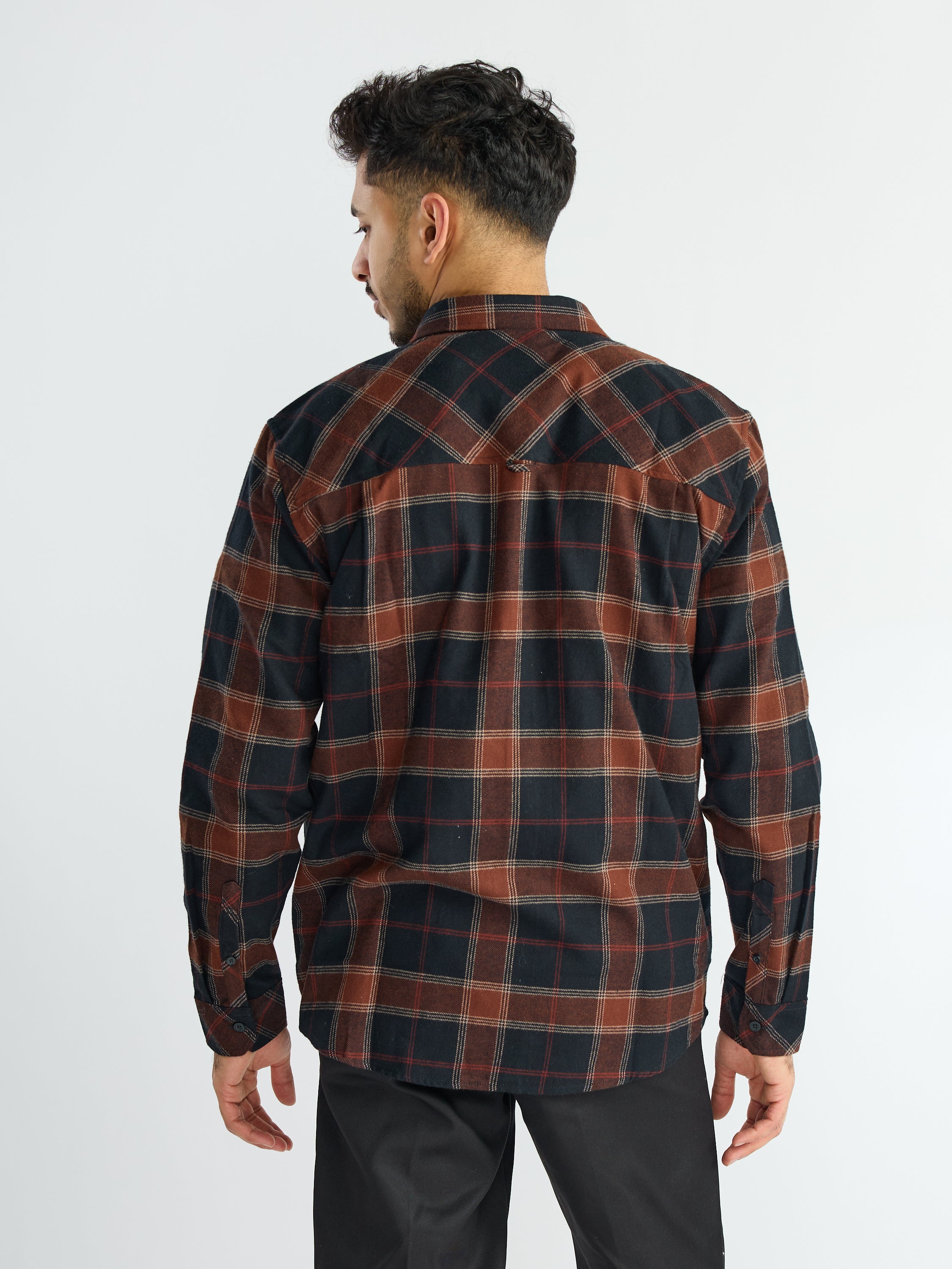 Hurley Long Sleeve Flannel Shirt