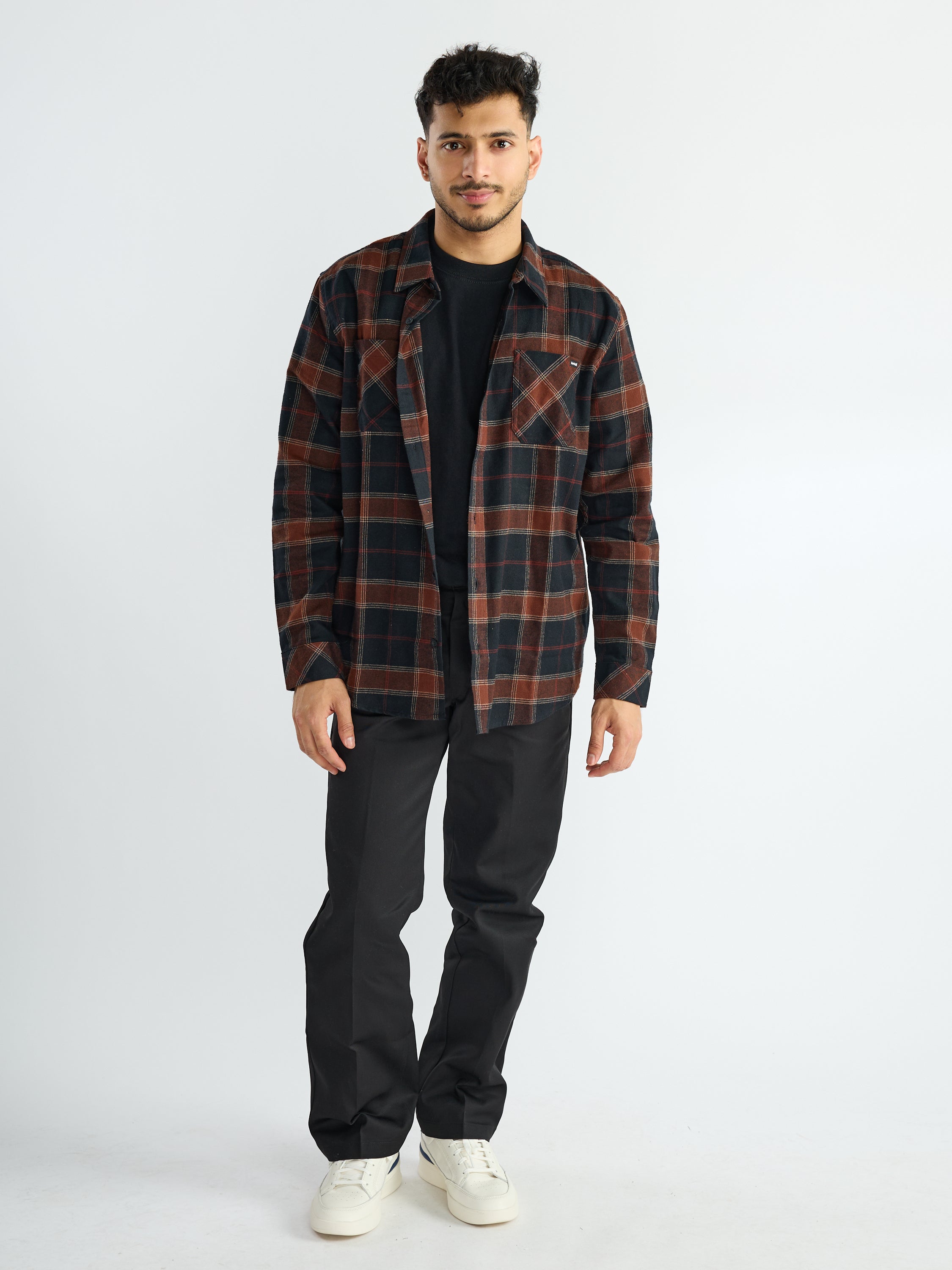 Hurley Long Sleeve Flannel Shirt