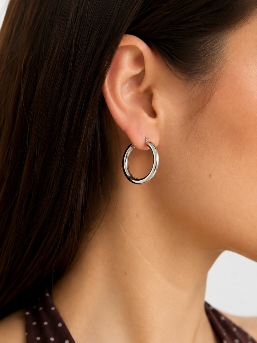 Chunky Hoop Earrings