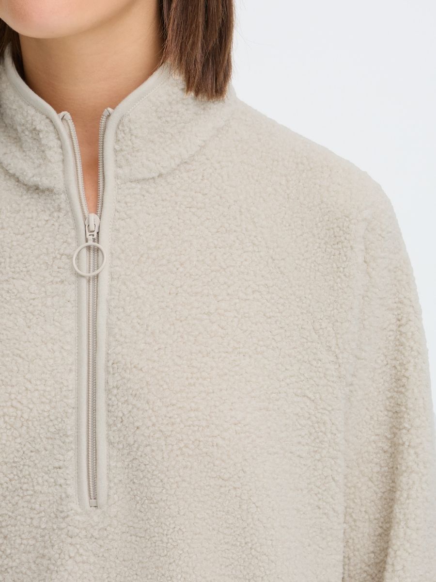 Fransa Tenya ½ Zip Sherpa