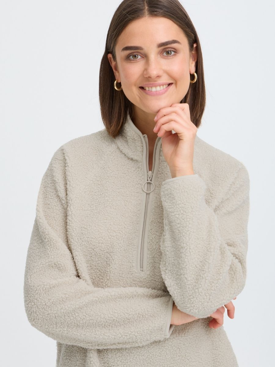 Fransa Tenya ½ Zip Sherpa