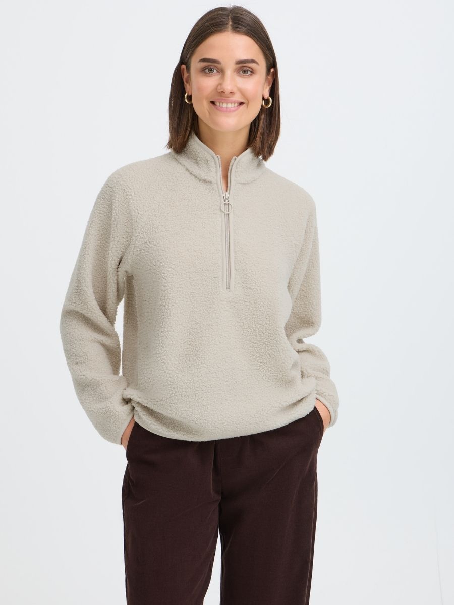 Fransa Tenya ½ Zip Sherpa
