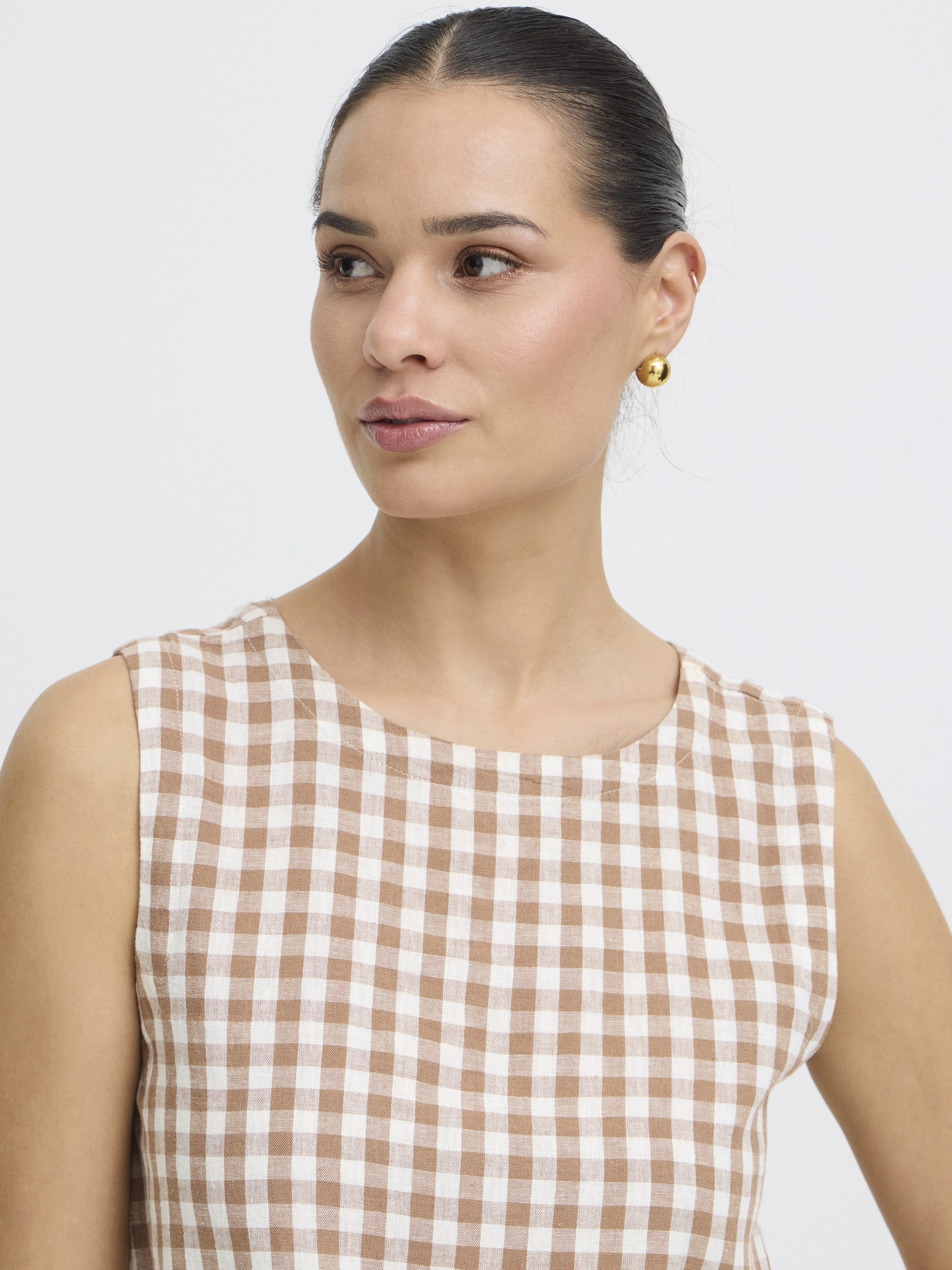 B.Young Falakka Button Back Top