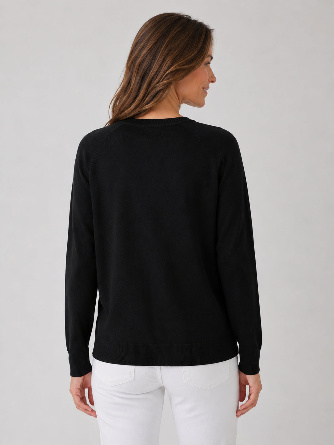 B. Young Morla O-Neck Sweater