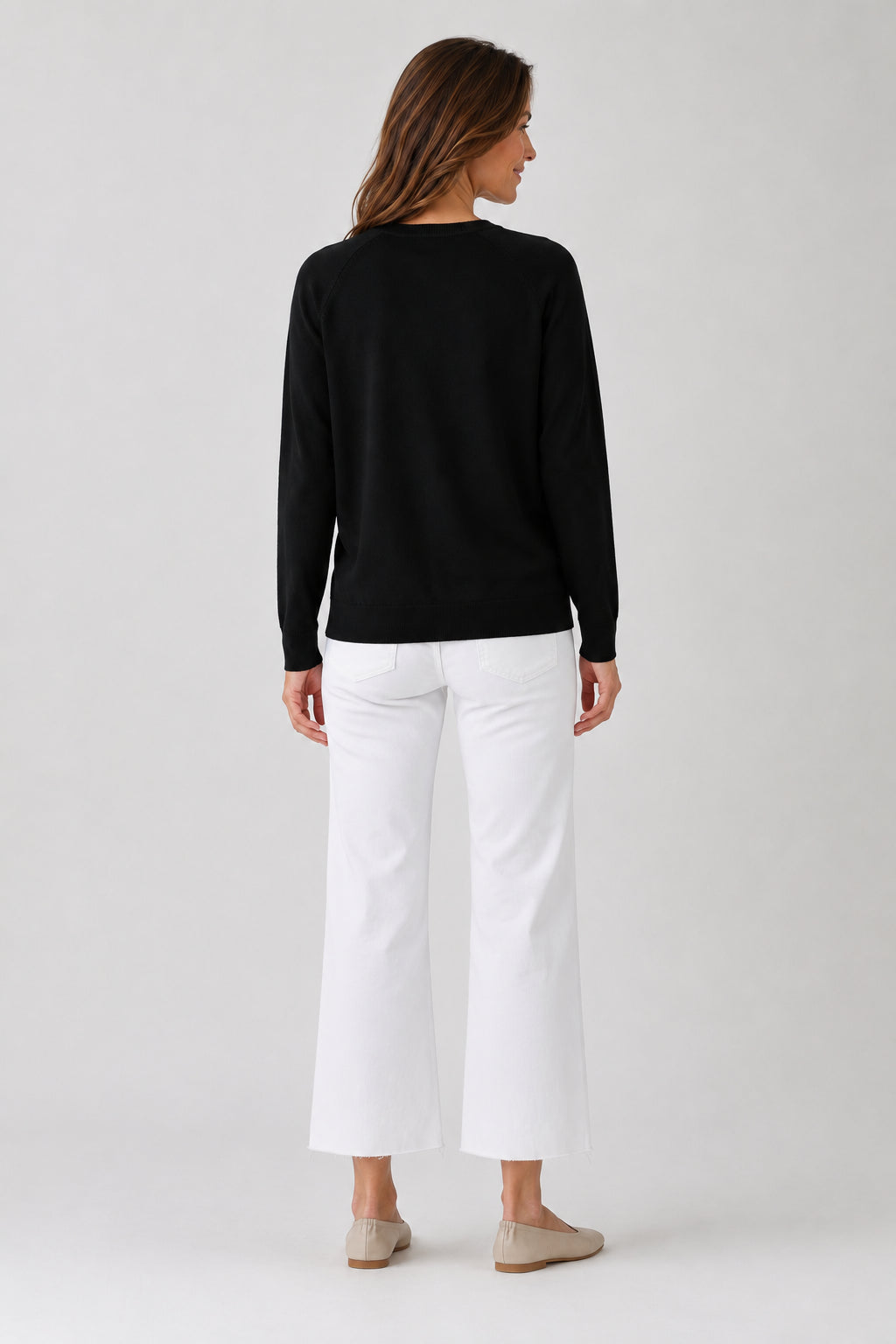 B. Young Morla O-Neck Sweater