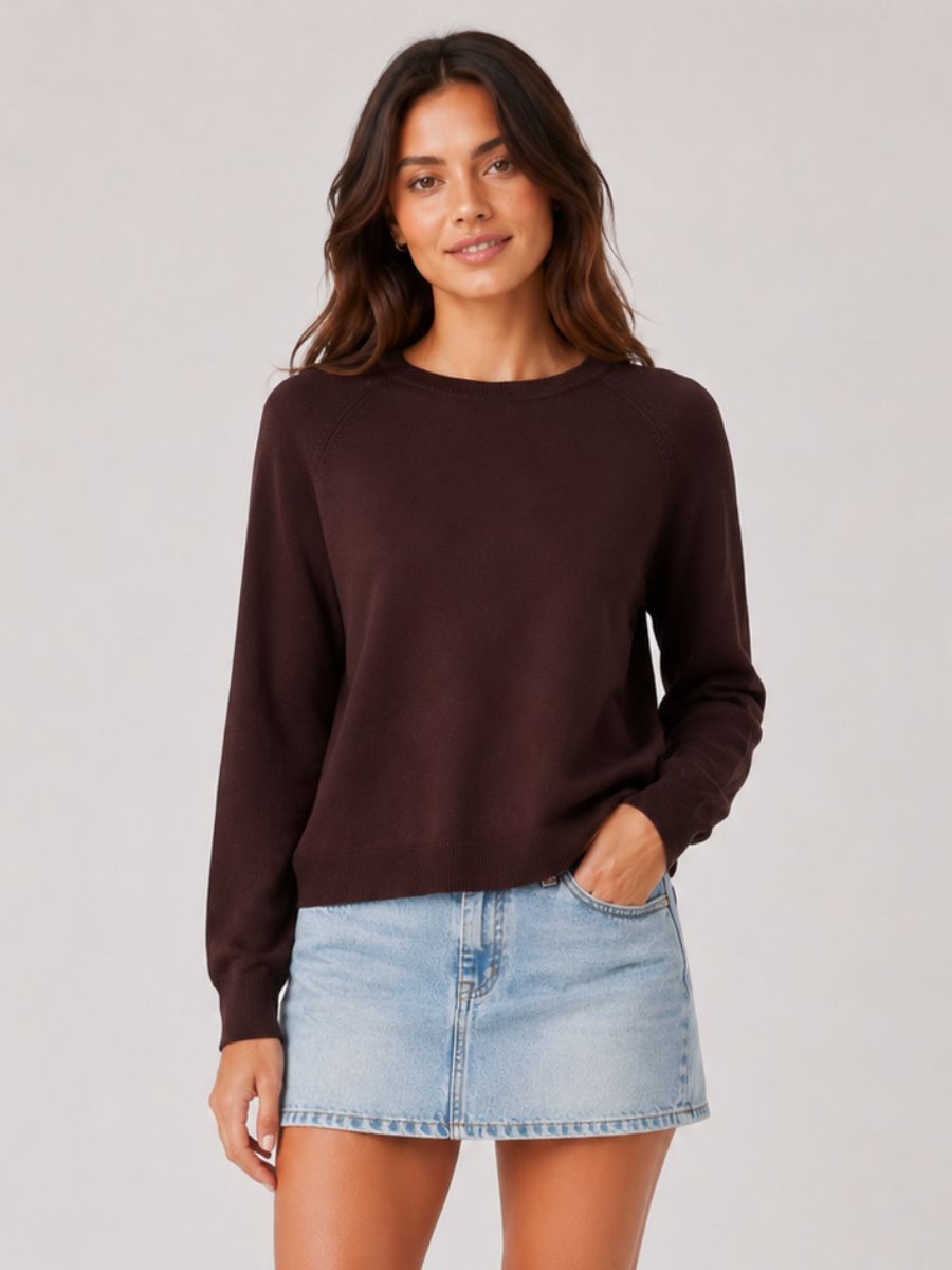 B. Young Morla O-Neck Sweater