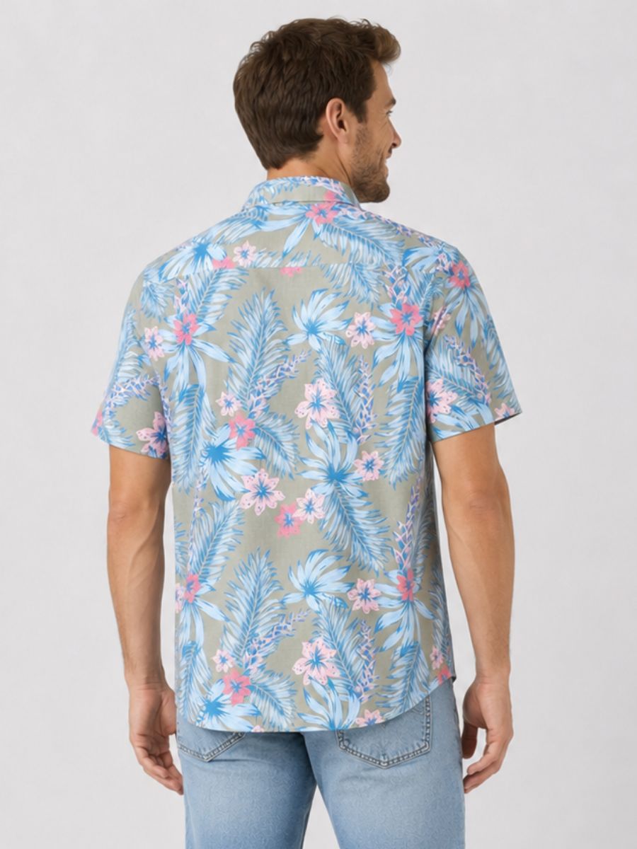 Hurley Floral Short Sleeve Shirt