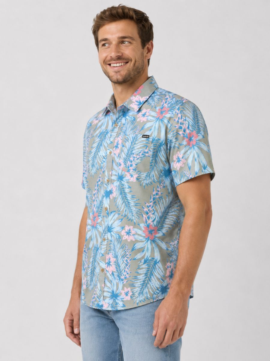 Hurley Floral Short Sleeve Shirt
