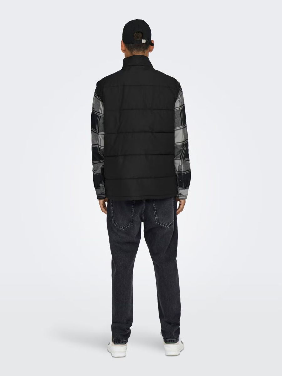 Only & Sons Jake Quilted Vest