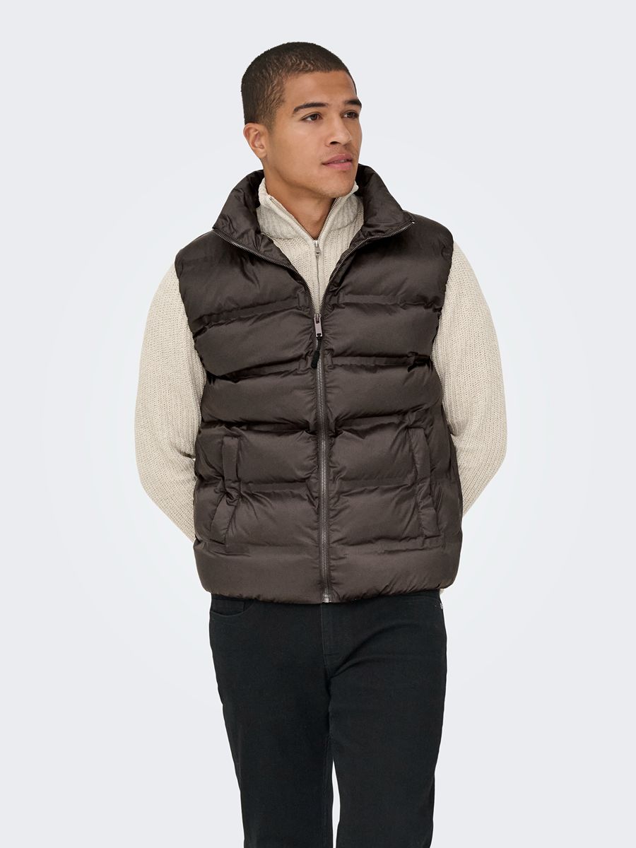 Only & Sons Union Seamless Life Puffer Vest