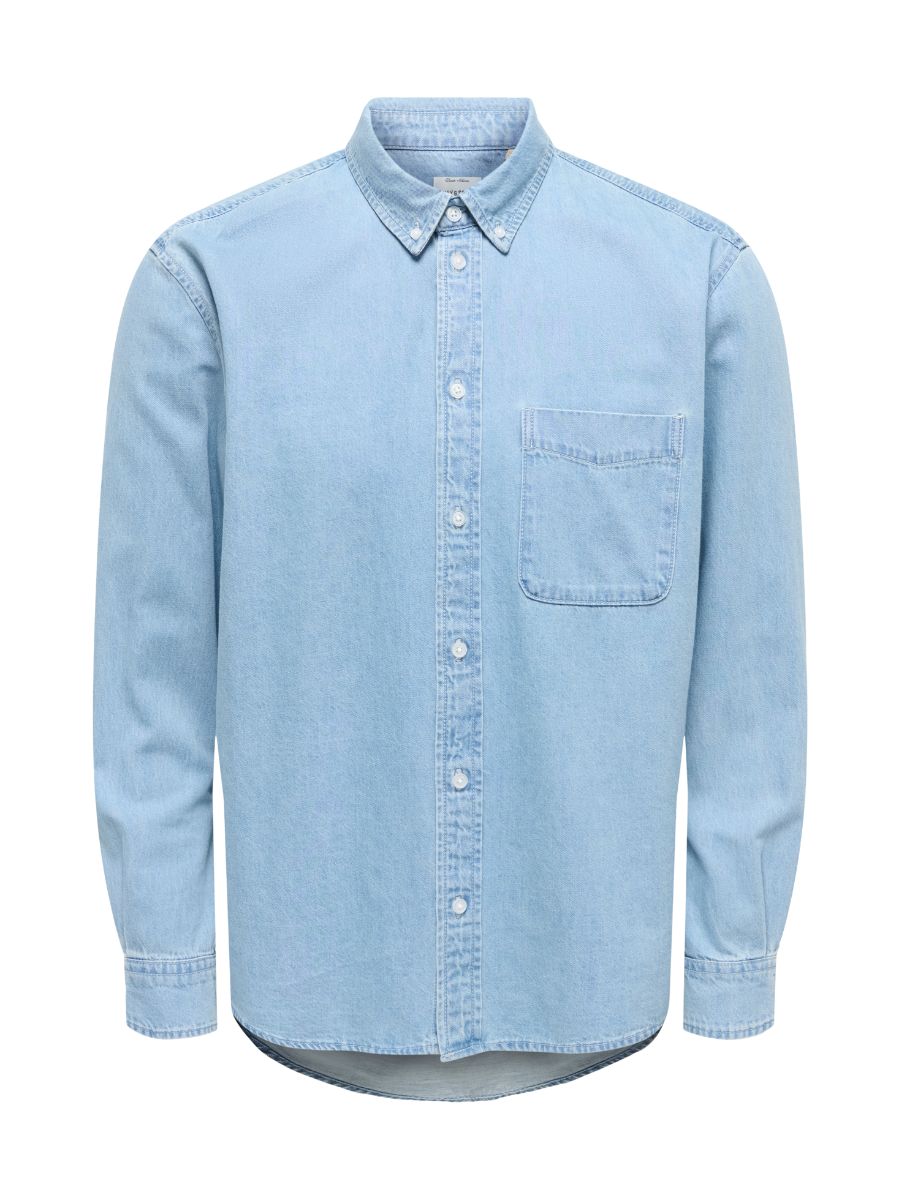 Only & Sons Orson Regular Denim Shirt