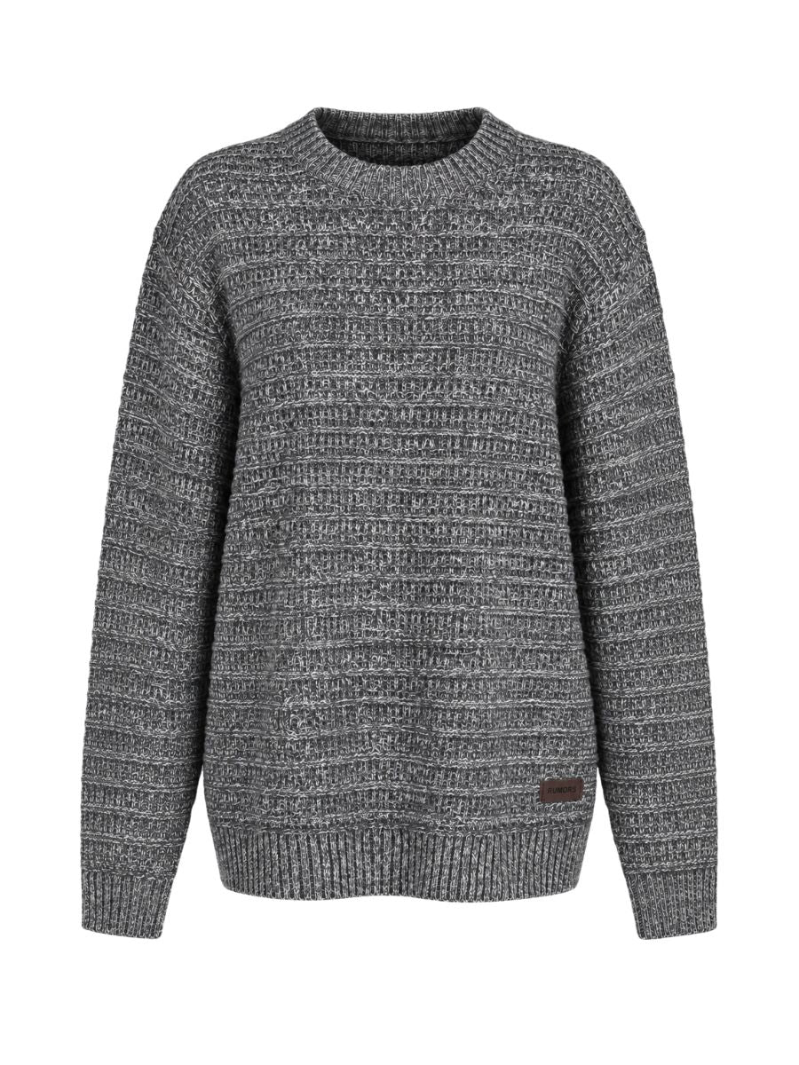 Walter Textured Crew Neck Sweater