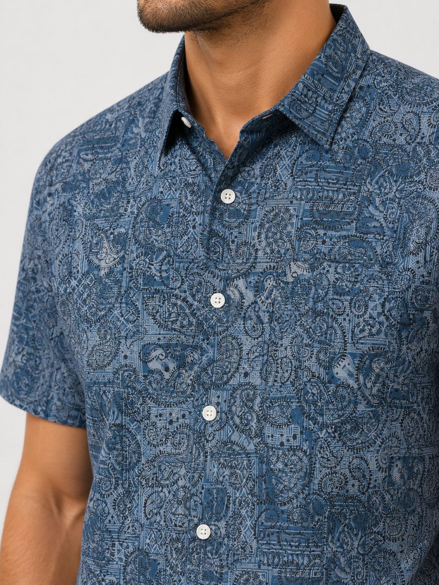 Jake Short Sleeve All Over Print Shirt