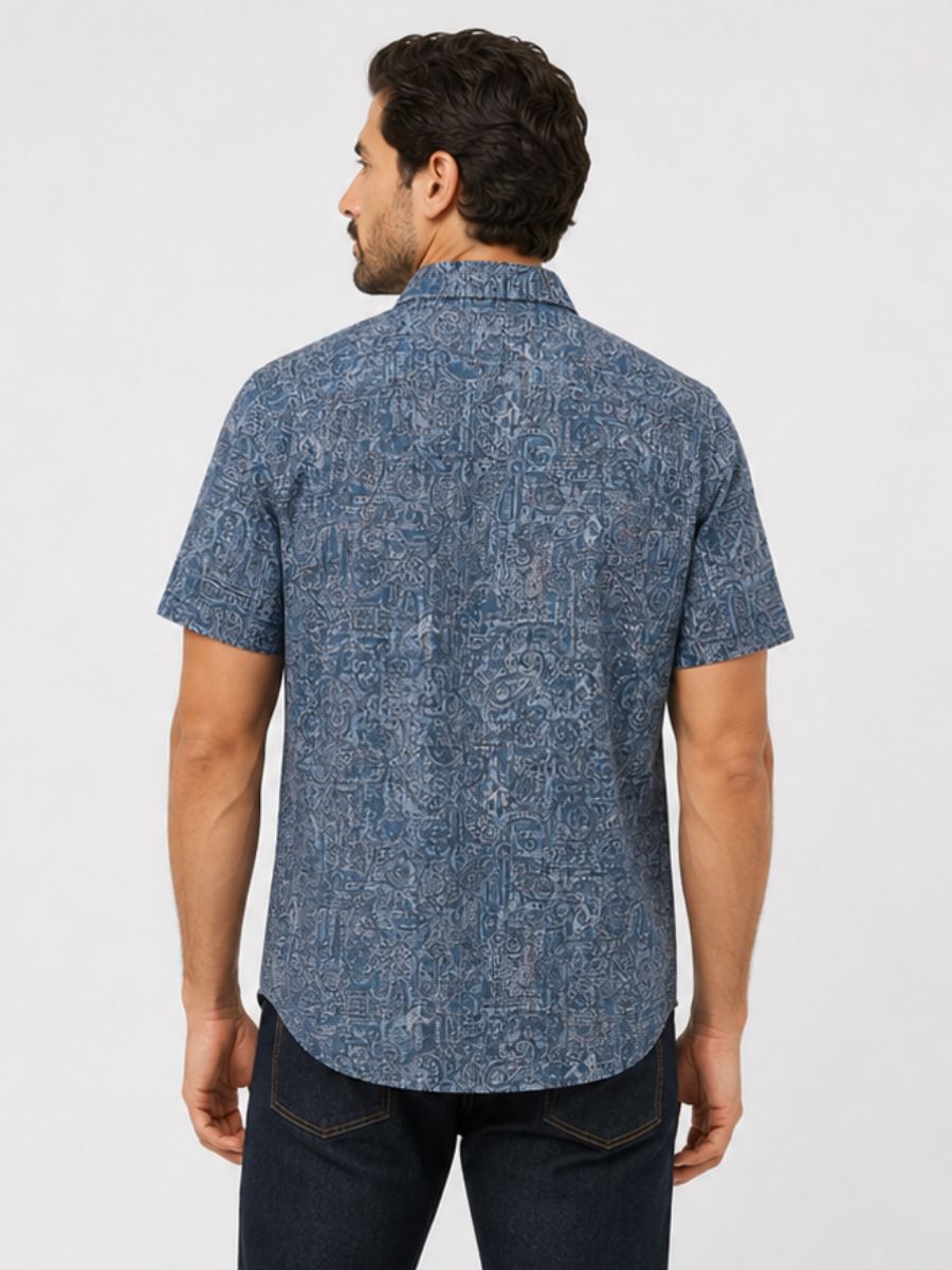 Jake Short Sleeve All Over Print Shirt