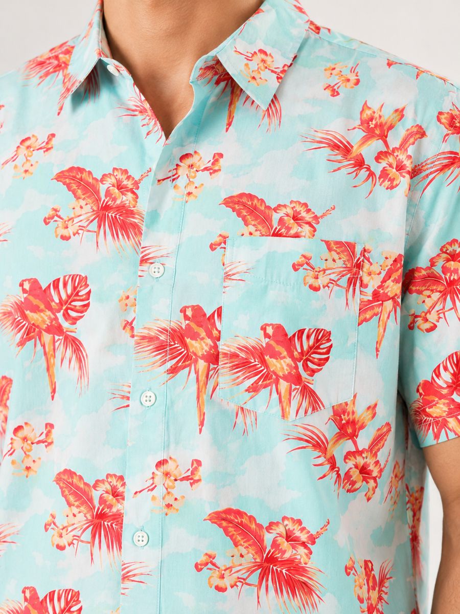 Jake Short Sleeve All Over Print Shirt