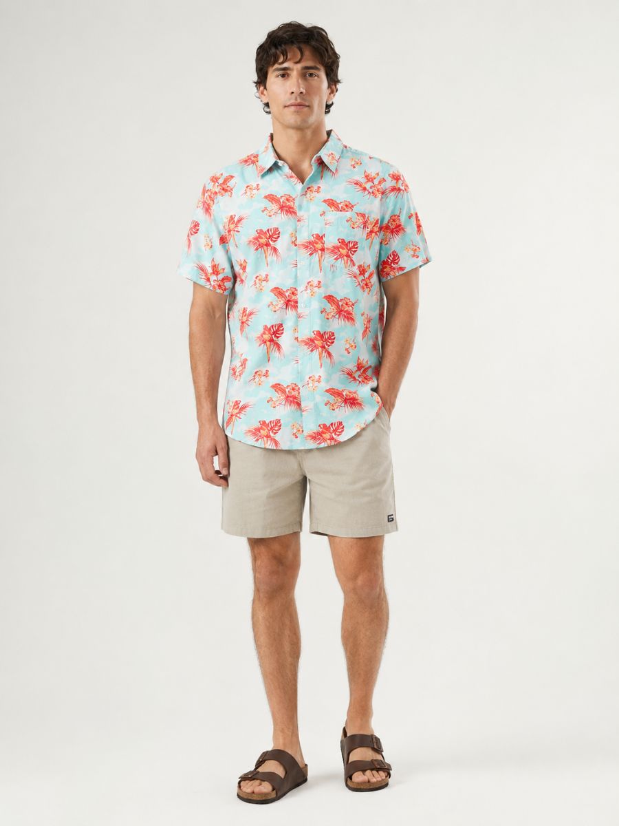 Jake Short Sleeve All Over Print Shirt