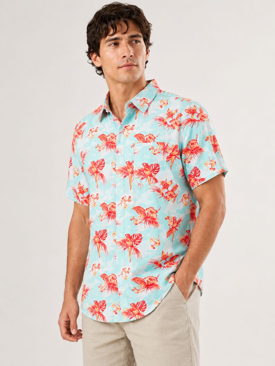 Jake Short Sleeve All Over Print Shirt