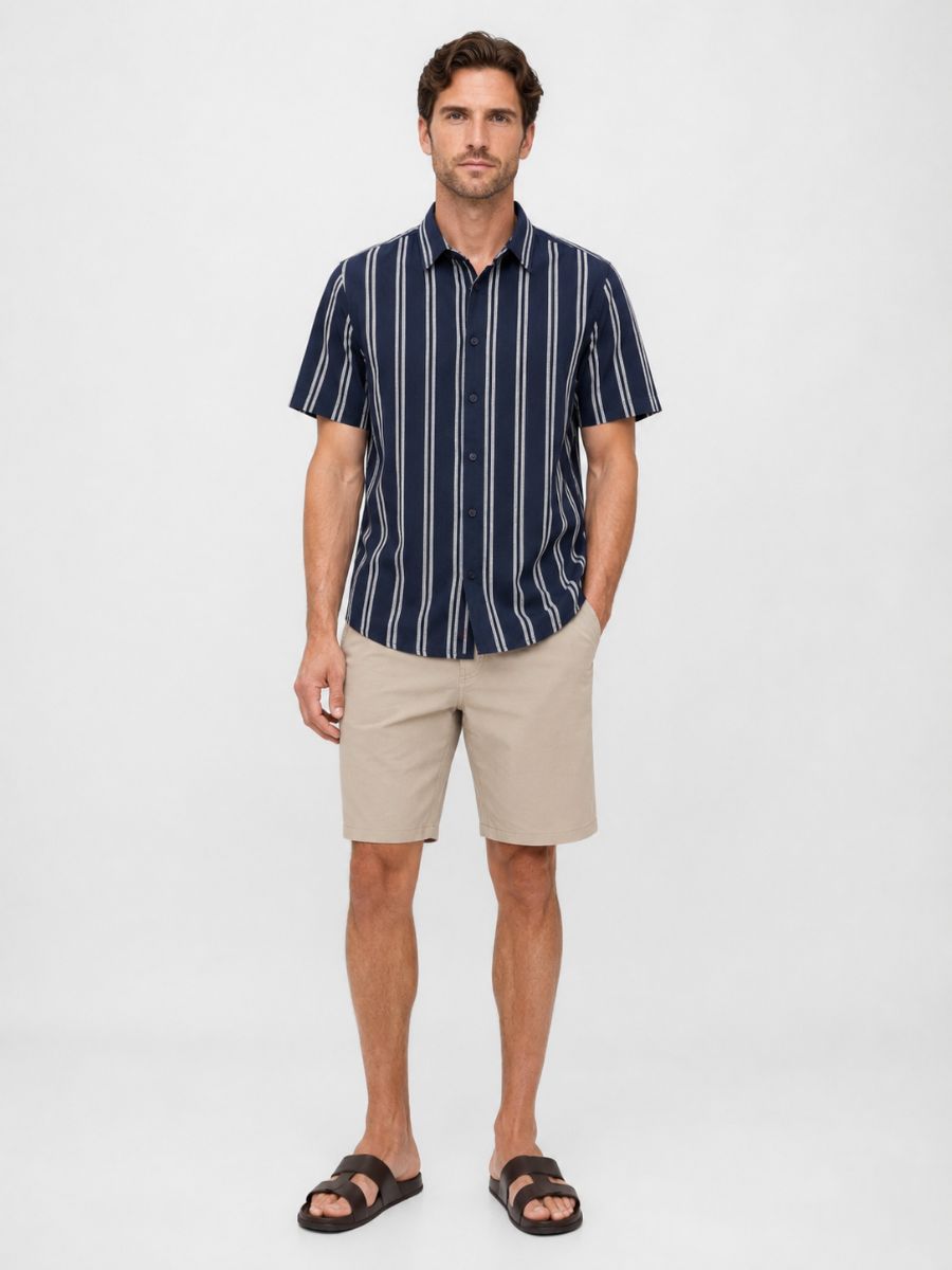 Kyle Short Sleeve Stripe Shirt