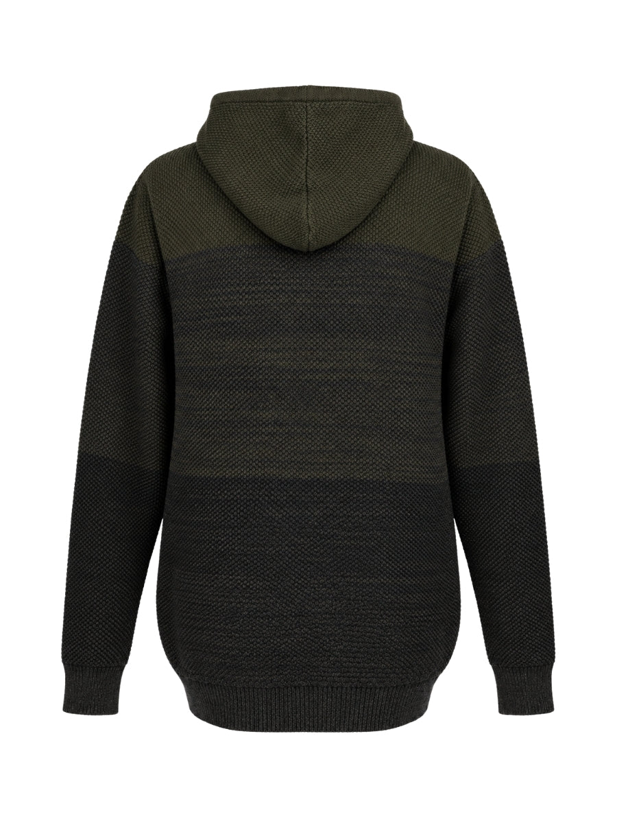Men's Knit Two Tone Hoodie