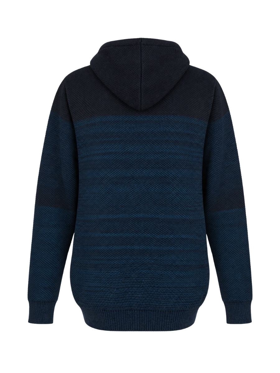 Men's Knit Two Tone Hoodie