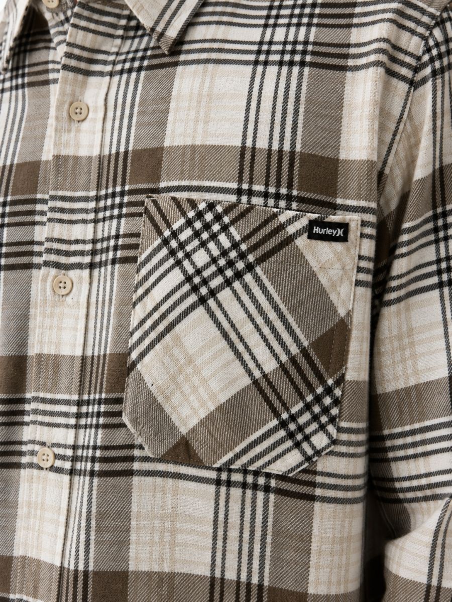 Hurley Charleston Flannel Button-Up Shirt